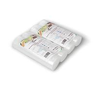 Wimex Bolsas AL Vacío para Alimentos Paquetes 100 Piezas (4 Rollos 20x600cm)