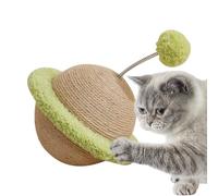 Wimnqie Bola Rascadora de Sisal para Gatos - Juguete Rascador con Bola Atractiva,para Ejercicio y Cuidado de Uñas Reducción de Aburrimiento Juego de Caza