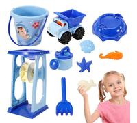 Wimnqie Juguetes para niños para el mar y con cubo, juego de agua con formas para niños a partir de 3 años, actividades al aire libre