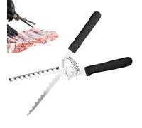 Wimnqie Quita Membrana Para Costillas | Instrumento Resistente al Calor y de Gran Grosor,Utensilios De Barbacoa Con Mango Ergonómico,Para Cocina Y Parrilla Con Cerdo, Res, Filete Y Cordero