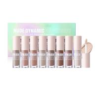 Wimnqie Sombra de Ojos Mate - Set De Sombras De Ojos Líquidas - Cosméticos Con Alta Pigmentación Impermeable 8 Colores Neutros Para Niñas Y Mujeres Maquillaje Para Citas Fiestas Y Halloween