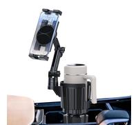 Wimnqie Soporte para Teléfono en Soporte de Vasos de Coche | Expansor de para Vasos con para Móvil Doble Función,Base Ajustable para Teléfonos Y Botellas En Automóviles Y Camiones
