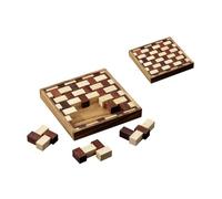Wims Estera - Hevea- Y Samena - Madera - 9 Piezas Del Puzzle - Juego de Ingenio