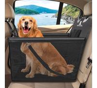 Wimypet Impermeable Protector de Asiento de Coche para Mascota, Asiento del Coche de Seguridad para Perros Gatos, Material Oxford 600D PVC Inferior con Cinturón de Seguridad para Viaje - 59x49x46 cm