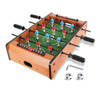 WIN.MAX Mini Mesa de Futbolín (Actualización), Mesa de Juego de Fútbol/Futbolin Ligera Portátil para Niños, Fácil de Montar y Almacenar, 51 x 31 x 10 cm