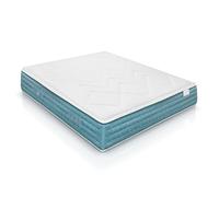 WIN REST Colchón de Espuma viscoelástica y muelles ensacados Nautilus, Altura 26 cm, Firmeza Media, Núcleo de 750 muelles, Tejido Damasco 400g, Fibra Hipoalergénica Super Soft (150x190 cm)