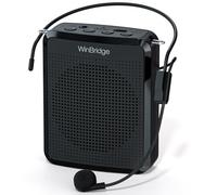 WinBridge - Amplificador de Voz con micrófono portátil, micrófono de Profesor para Aula, Altavoz de guía turística, micrófono de Auriculares para Instructor de Grupo, micrófono megáfono, Sonido Claro
