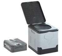 WINBST Inodoro portátil para camping, unisex, con capacidad de carga máxima de hasta 150 kg, inodoro portátil para camping, barco o jardín