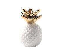 WINBST Piña Hucha Decoración para el hogar Adornos Bonitos Hucha Creativa Piña Hucha Caja Cerámica Europea Artesanía