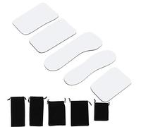 Wincal Espejo Dental - 5 Piezas EspéCulo De Cavidad Oral De Ortodoncia Dental, Espejos De Dental Sin Niebla con Reflector De 2 Lados, Espejo De InspeccióN De EspéCulo Bucal, Removedor De Placa