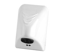 Wincal Secador de Manos - 600W 220V Elegante Dispositivo de Secado rápido de Manos por inducción automática eléctrico Blanco, Inodoro secador de Manos para Hotel en casa
