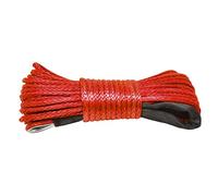 Winch Cable - Synthetic Winch Rope - Trailer Winch Rope with Hook, for Truck Boat ATV UTV, 7700lbs Capacidad Adawd