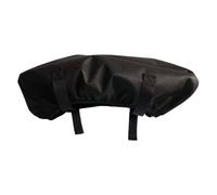 Winch Cover Heavy Duty Oxford, Windproof 600d Fabric, Breathable Uv Resistant Waterproof Shield, Black for Outdoor, Driving, Camping, Construction Use, 16.93x5.91x5.28 Inches