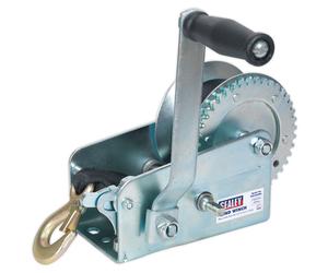 Winch Manual Geared Sealey GWW2000M 900Kg De Capacidad Con Correa De Tela