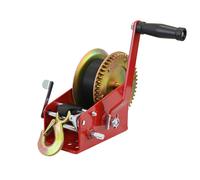 Winch Manual Para Barco 1600 KG Longitud De Correa 10 M Winch Con Manivela 23 CM
