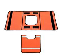 Winch Recovery Damper, Reflective Safety Blanket, 19.69x19.69 Inches Heavy Duty Load Absorber with High Visibility Strips Design, Rescue Gear Style, Off Road Safety Tool for Vehicle