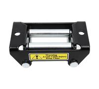 Winch Roller Fairlead Heavy Duty 2000 lb Guía de cable de cabrestante eléctrico de carga de alta resistencia para vehículos fuera de camino y camiones de acero y placa de hierro