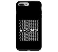 Winchester Tennessee TN apilado para Hombres y Mujeres Carcasa para iPhone 7 Plus/8 Plus