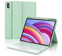 WINCHKING Teclado para Xiaomi Redmi Pad Pro de 12,1 pulgadas - Carcasa teclado para Redmi Pad Pro de 12,1 pulgadas, Trackpad Multi-Touch, retroiluminación de 7 colores, Azerty
