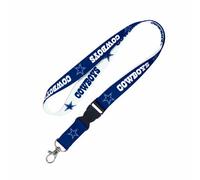 Wincraft Llavero NFL con hebilla extraíble., 90665010, Dallas Cowboys, 3/4"