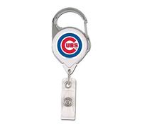 Wincraft MLB unisex-adulto, unisex-niños estándar, Chicago Cubs - Soporte retráctil para insignia, 47043011, Color del equipo, talla única