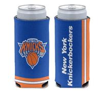 WinCraft NBA New York Knicks - Enfriador de latas delgadas, colores del equipo, talla única