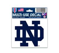 WinCraft NCAA Notre Dame Calcomanνa multiusos de 3.0 x 4.0 in
