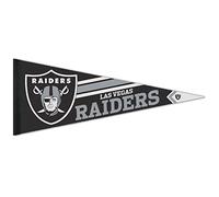 WinCraft NFL 14523115 Oakland Raiders - Banderín premium, 12 x 30 pulgadas