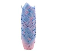 WINCUR - 200 forros para cupcakes de tulipán, desechables a granel a prueba de grasa, moldes para magdalenas, soportes para ramequines de tamaño estándar para postres