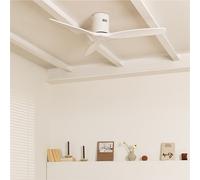 WIND CALM NATURAL WOOD - Ventilador De Techo 40W Silencioso 100% Madera Sin Luz