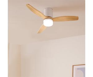 WIND CALM - Ventilador De Techo 40W Silencioso Con Aspas De ABS Técnico Varios Tamaños Mando A Distancia