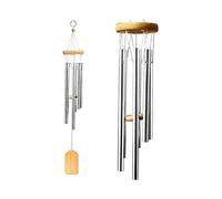 Wind Chime Musical Bells Arts Craft with Wooden Pendulum - Outdoor
