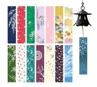 Wind Chime Replace Kit - 15 PVC Sails Pendants | Waterproof