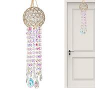 Wind Chimes, Decorative Ornament, 16.93x4.72 Inches Weather-Resistant Chandelier Light Catcher, Home Accessories for Office Patio Porch Garden, Holiday Events Parties Gift, Best Tools for Family Use