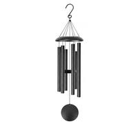 Wind Chimes for Garden Outdoor,Tree of Life Wind Chimes for Outside, Deep Tone Outdoor Wind Chime with Colorful Wind Catcher, Garden Porch Patio Decor, Memorial & Birthday Gift(Silver,41in)