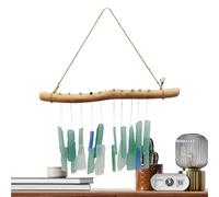 Wind Chimes For Outside - Handmade Weather-Resistant 35x30x1.8cm | Relaxing Outdoor Decorations | Decorative Chimes For Garden Patio Porch Balcony Lawn Window Beach Home Christmas Wall