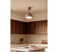 WIND CLEAR LAMP - Ventilador De Techo 40W Silencioso Ø55cm Aspas Retráctiles Con Luz LED Mando A Distancia