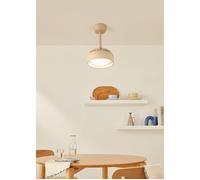 WIND CLEAR LAMP - Ventilador De Techo 40W Silencioso Ø55cm Aspas Retráctiles Con Luz LED Mando A Distancia