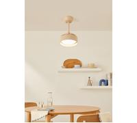 WIND CLEAR LAMP - Ventilador De Techo 40W Silencioso Ø55cm Aspas Retráctiles Con Luz LED Mando A Distancia