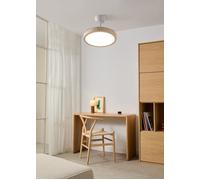 WIND CLEAR STUDIO - Ventilador De Techo 40W Silencioso Aspas Retráctiles Con Luz LED Varios Tamaños Mando A Distancia