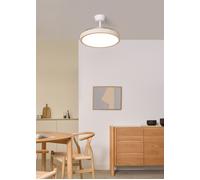 WIND CLEAR STUDIO - Ventilador De Techo 40W Silencioso Aspas Retráctiles Con Luz LED Varios Tamaños Mando A Distancia