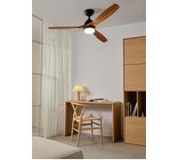 WIND CUP - Ventilador De Techo 40W Silencioso Ø132 Cm 100% Madera Mando A Distancia