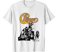 WIND HIBISCUS Chicago Shirt, Chicago Band Vintage Shirt Gift Fan T Shirt White S