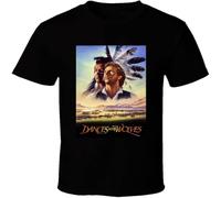 WIND HIBISCUS Dances with Wolves Movie Men T Shirt Black XXL