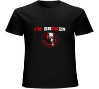 WIND HIBISCUS I'm Broken I'm Ok Shirt Mens T Shirts Black L