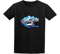 WIND HIBISCUS Italian Job Charlie Crokers Tours Film Mens 100% Cotton Tshirt Black M