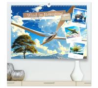 Wind in Bewegung (hochwertiger Premium Wandkalender 2026 DIN A2 quer), Kunstdruck in Hochglanz: Bilder zu der Kraft des Windes und der Sonne