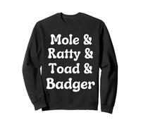 Wind in The Willows Character Funny Sudadera