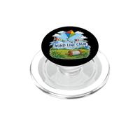 Wind Line Calm Cometa Carrete Viento PopSockets PopGrip para MagSafe