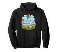 Wind Line Calm Cometa Carrete Viento Sudadera con Capucha